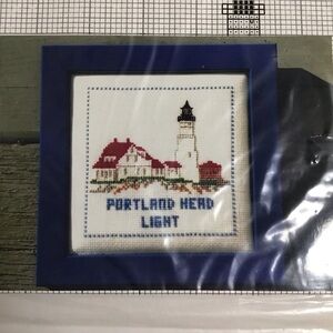Seguin Designs Counted Cross Stitch PATTERN ONLY Portland Head Light Lighthouse